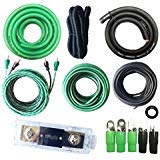 0 Gauge Amp Kit Complete AWG Amplifier Install Wiring Cables A161478