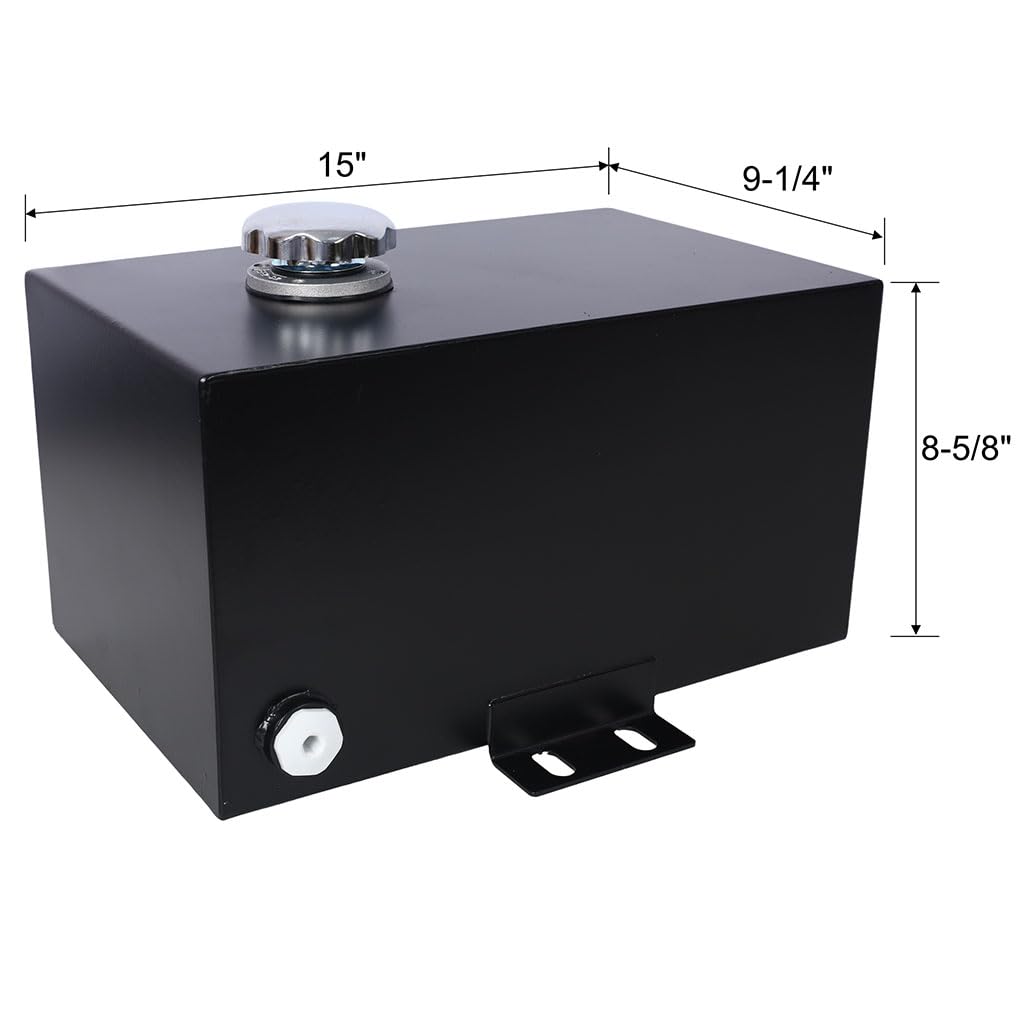 5 Gallon Steel Hydraulic Fluid Tank with Strainer P48900