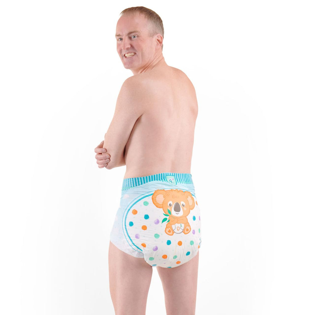 Adult Printed Diapers 12 Pack Medium W61400