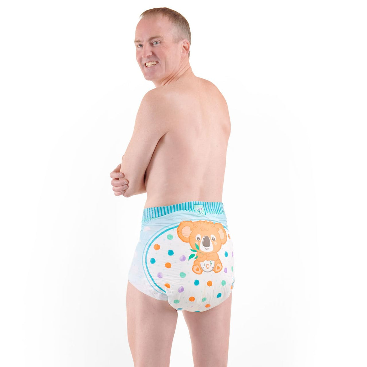 Adult Printed Diapers 12 Pack Medium W61400