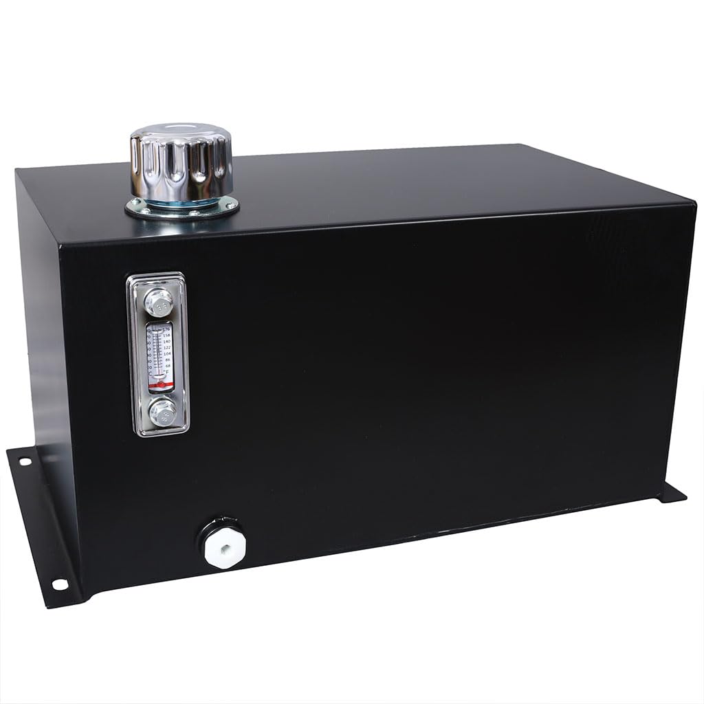5 Gallon Steel Hydraulic Fluid Tank with Strainer P48900