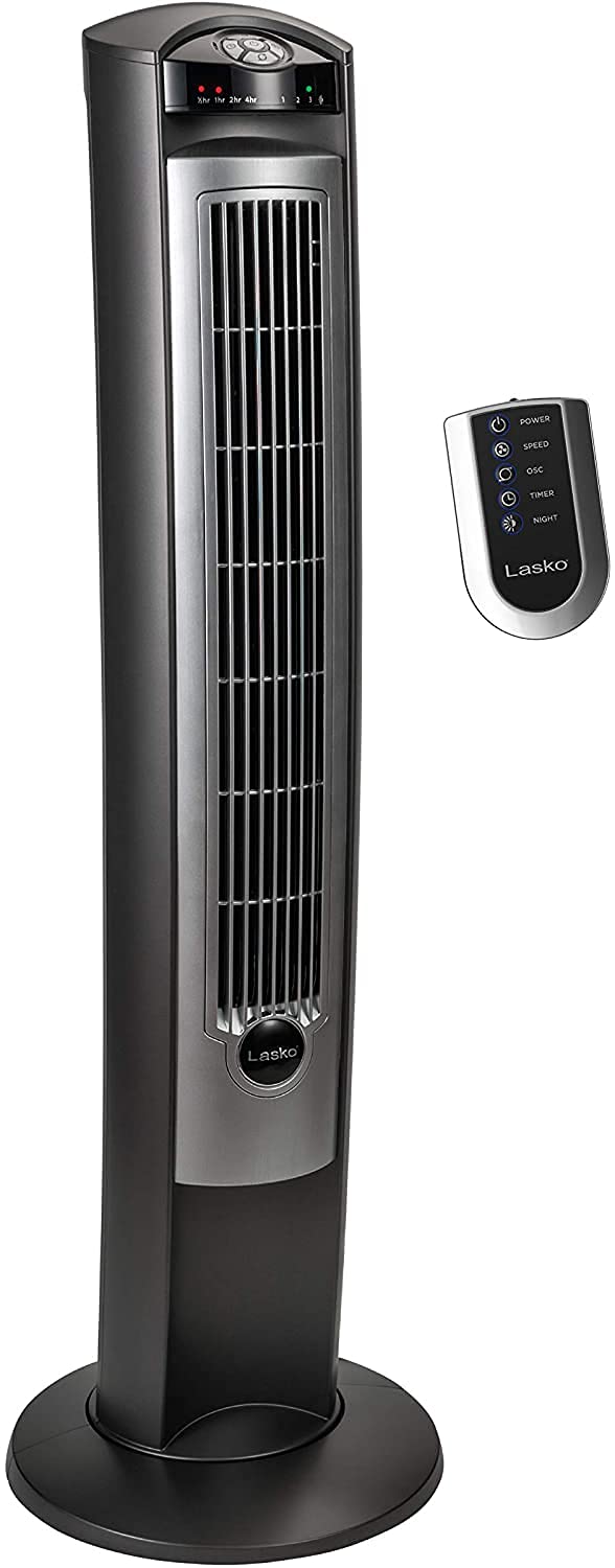Oscillating Tower Fan with Remote J172
