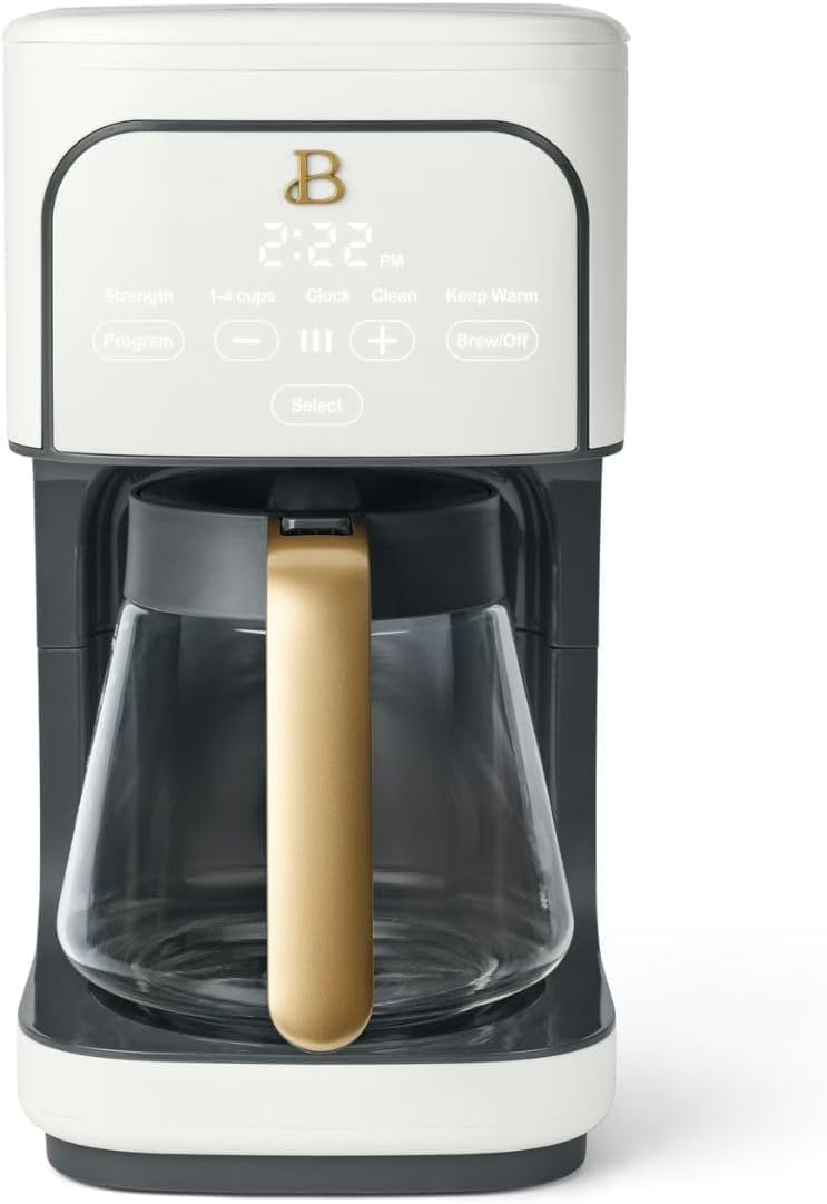 12-Cup Programmable Coffee Maker with Glass Carafe B8025