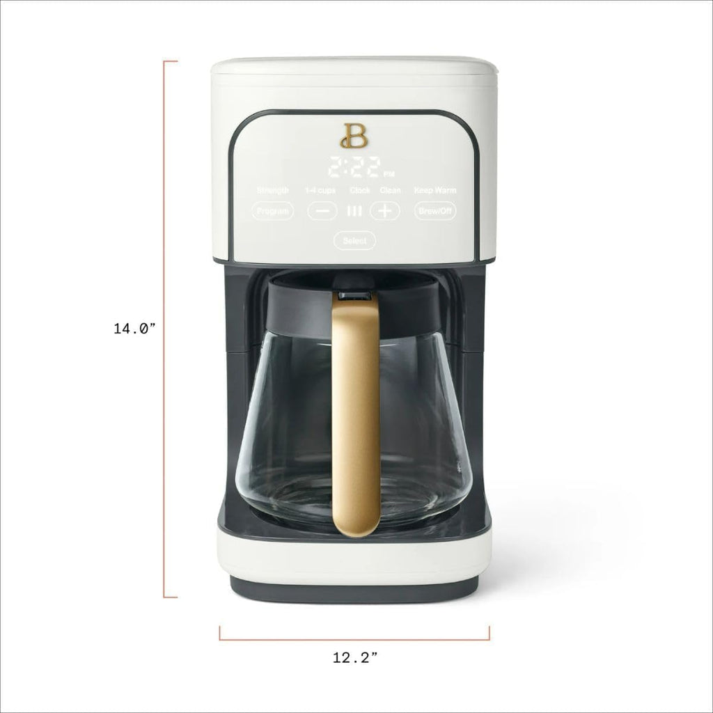 12-Cup Programmable Coffee Maker with Glass Carafe B8025