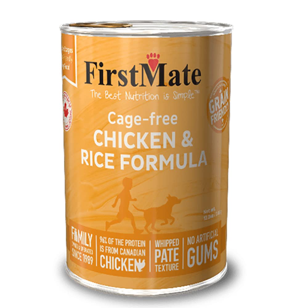 Cage-Free Chicken and Rice Dog Food, 12.2 Ounce S810