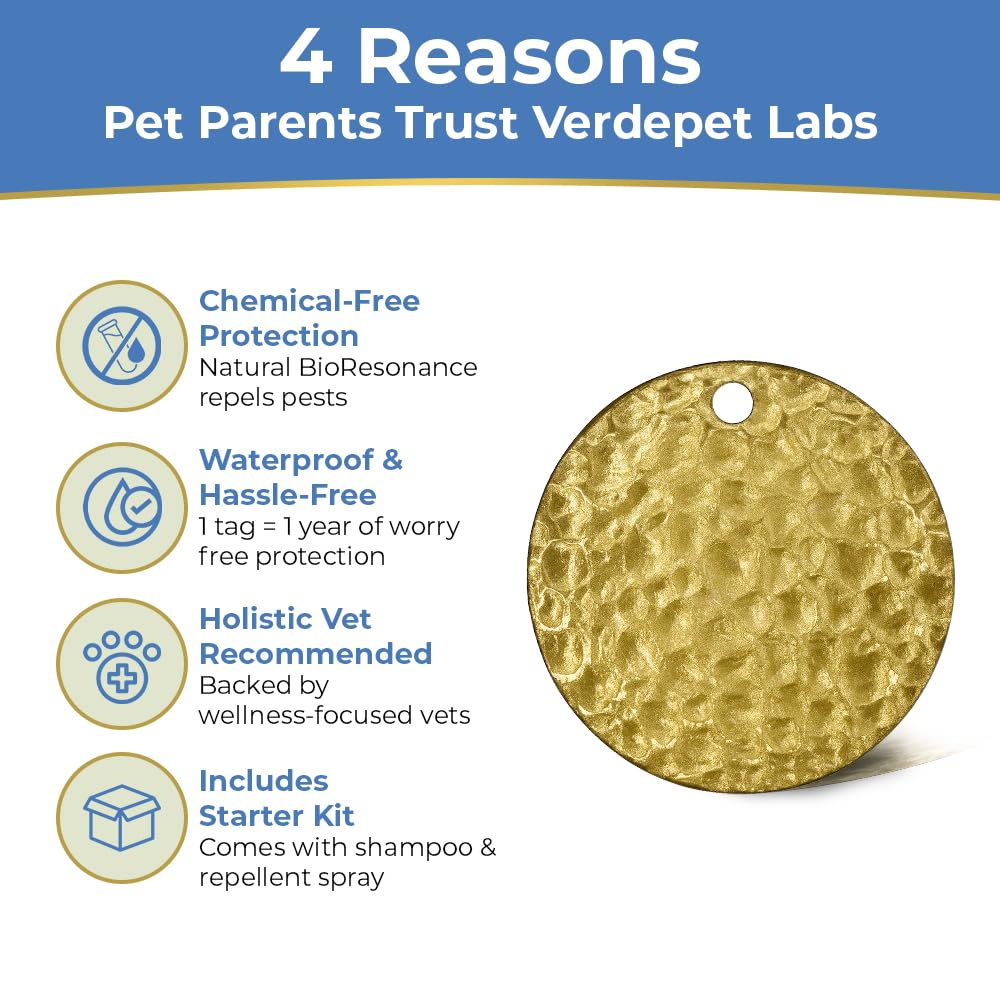 Flea & Tick Tag for Dogs & Cats W7452