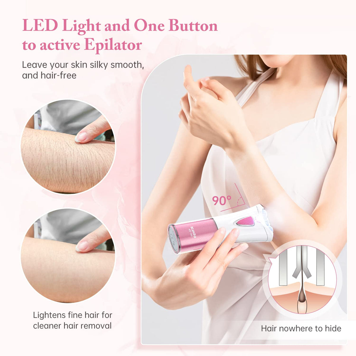 Epilator for Women Face Hair Removal X5045