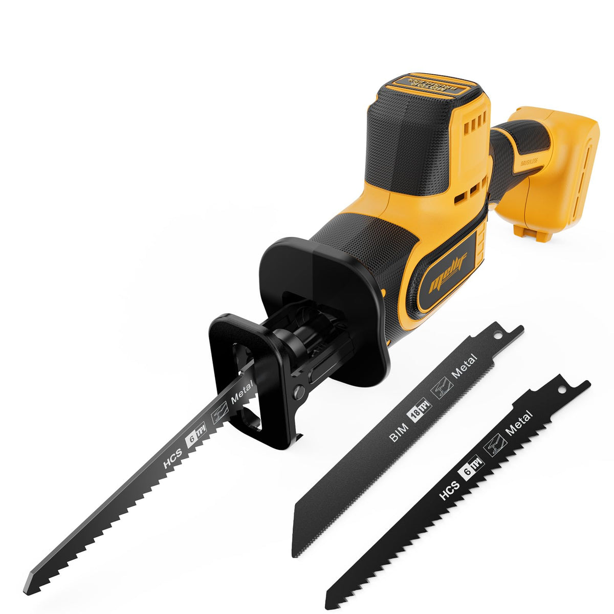 Brushless Cordless Reciprocating Saw, 3,000 SPM, 1" Stroke, Tool Only L22382