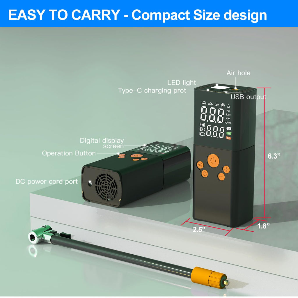 Portable Air Compressor 150PSI Cordless 12V DC K443051