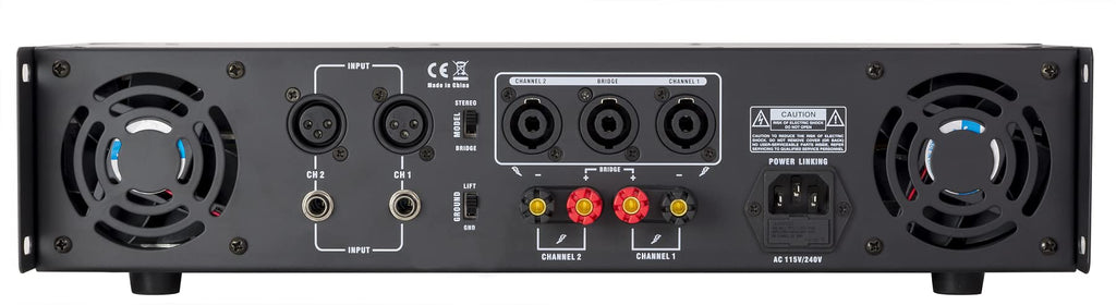 2-Channel Power Amplifier 3000 Watts F601