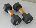 Neoprene Hex Dumbbells 10lb Set of 2 F704