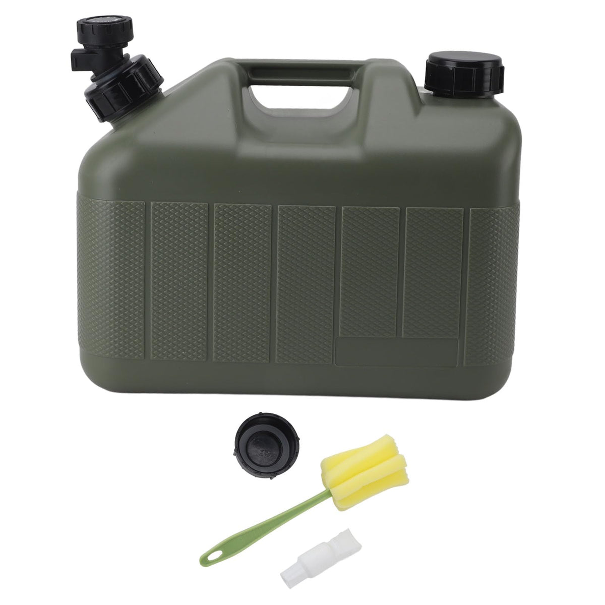 10L Green PE Water Container with Faucet Y833