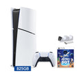 White Slim 825GB Gaming Console Q1610