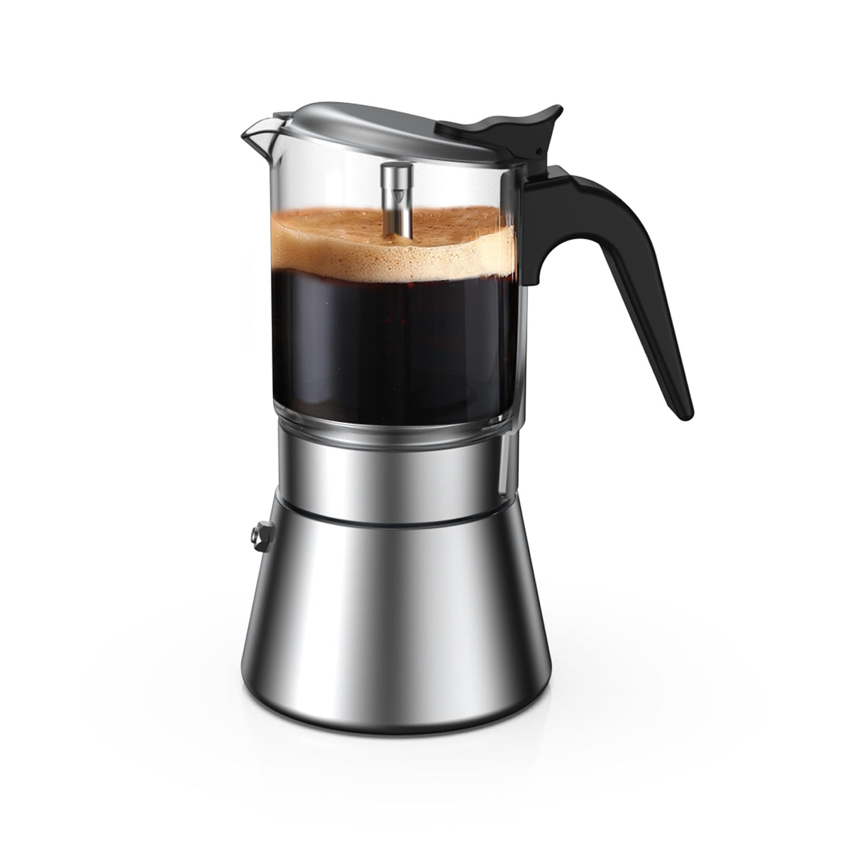 Induction Stovetop Espresso Maker 240ml 6cup J208493