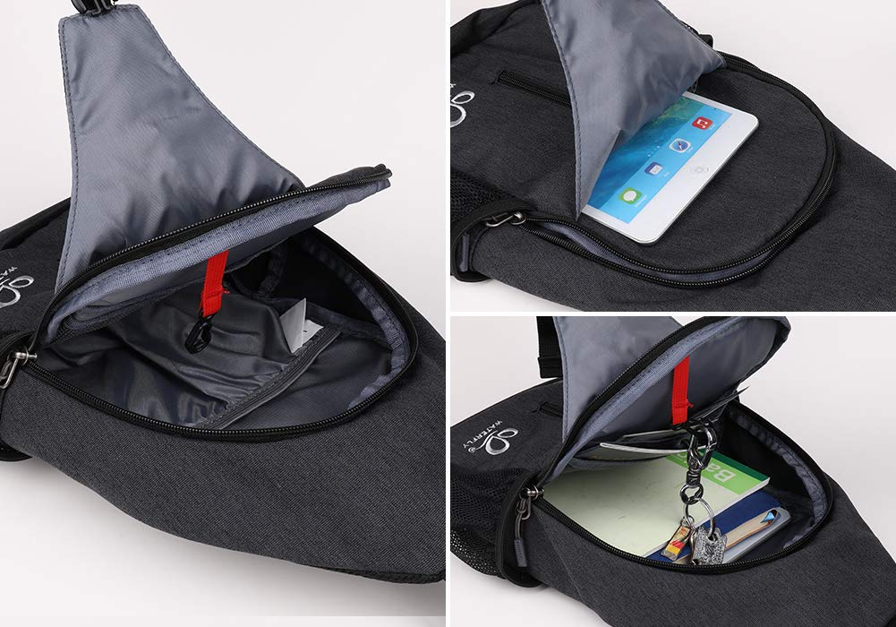 Black Crossbody Sling Bag Z51368