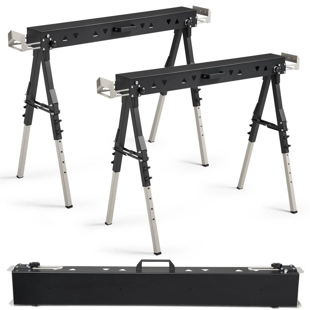 Heavy Duty Folding Sawhorse 2 Pack Q15779