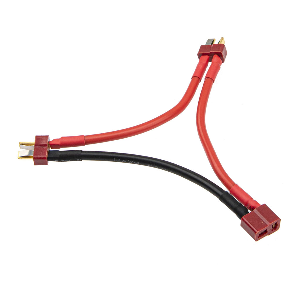 12AWG T Plug Serial Series Connector & Parallel Y-Harness Adapter Silicone Wire L939