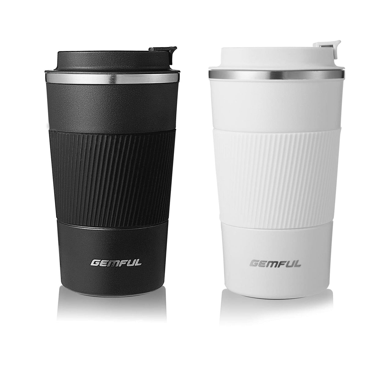 2 Pack 17oz Insulated Travel Coffee Mug with Lid W425
