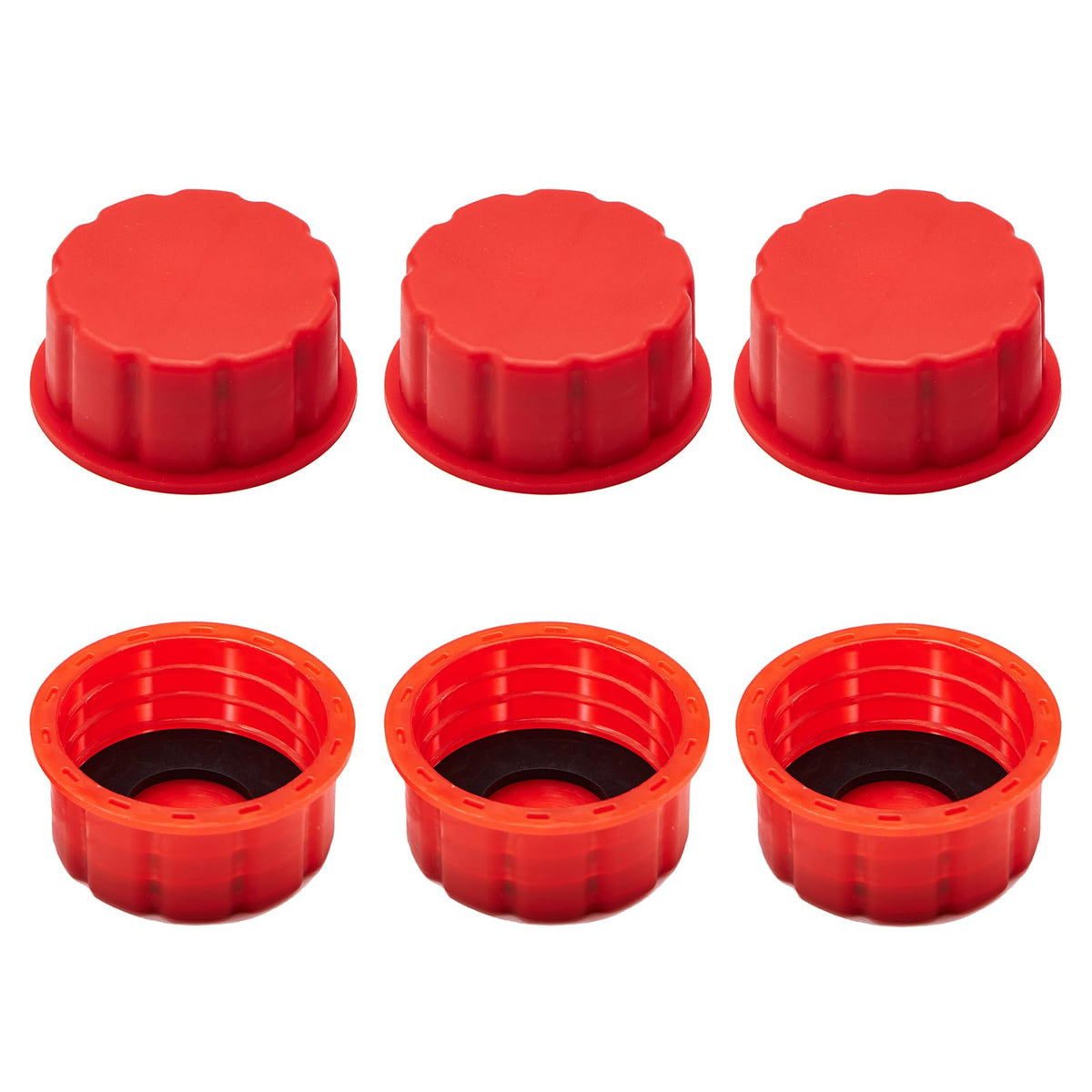 6 Pack Replacement Gas Can Caps U604360