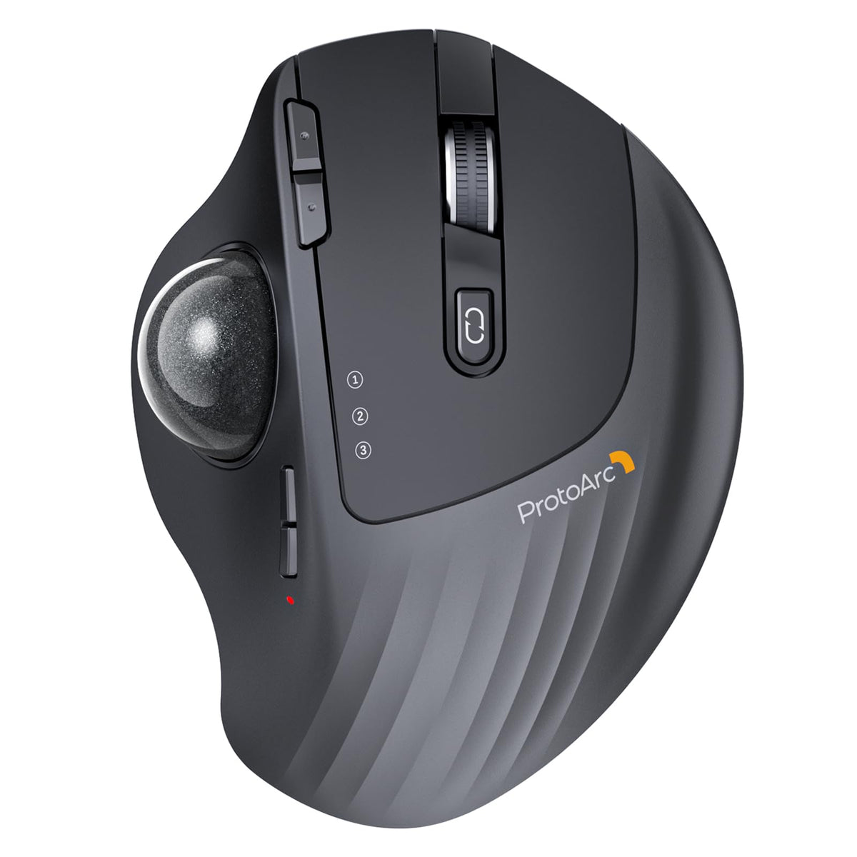 Wireless Rechargeable Gray Trackball Mouse M46691