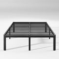 California King Heavy Duty Metal Platform Bed Frame with Round Corners H612
