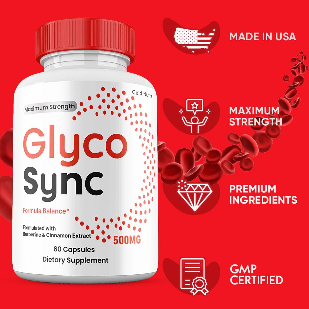 90 Capsules Glyco Sync Supplement V550