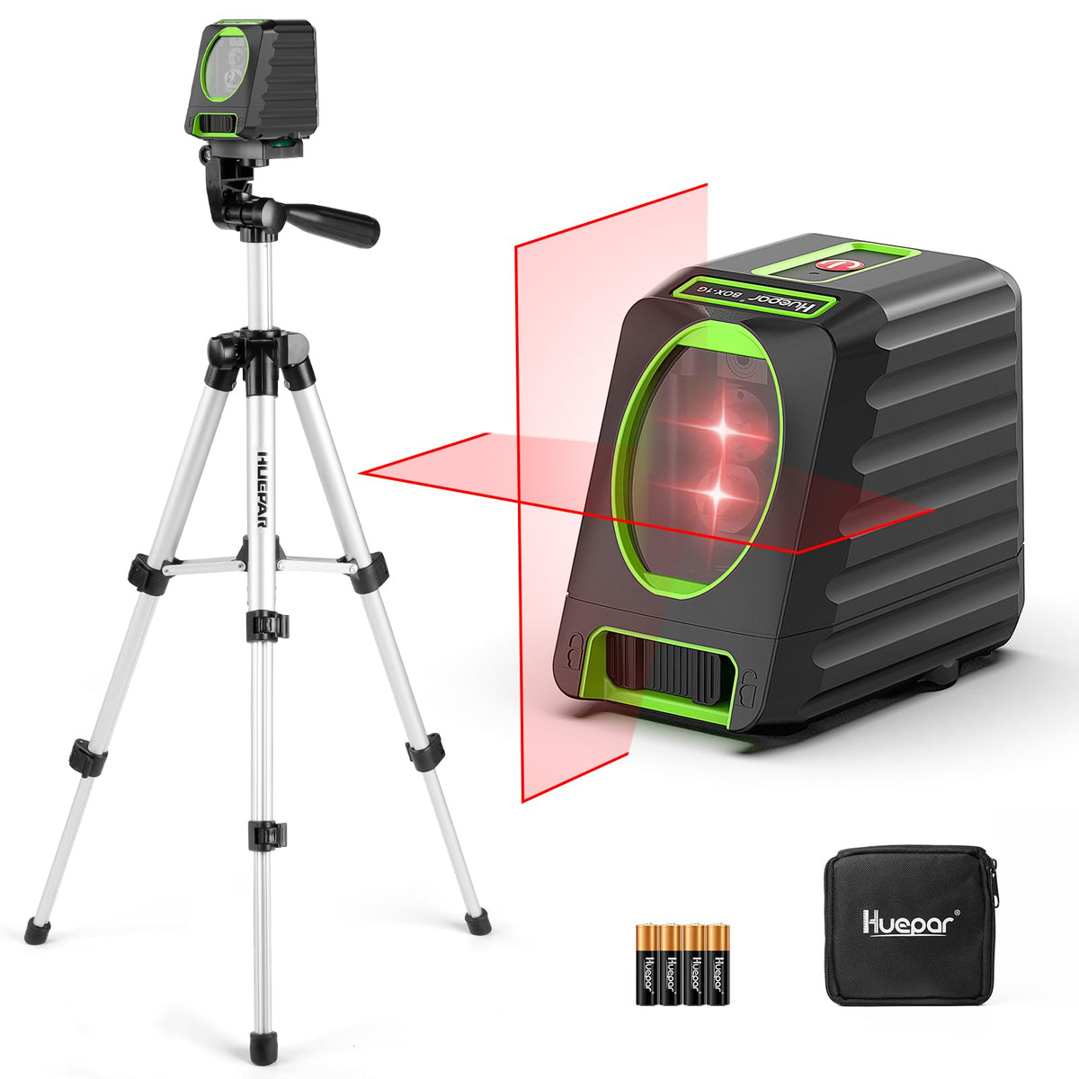 150Ft Red Self Leveling Laser Level with Tripod R757479