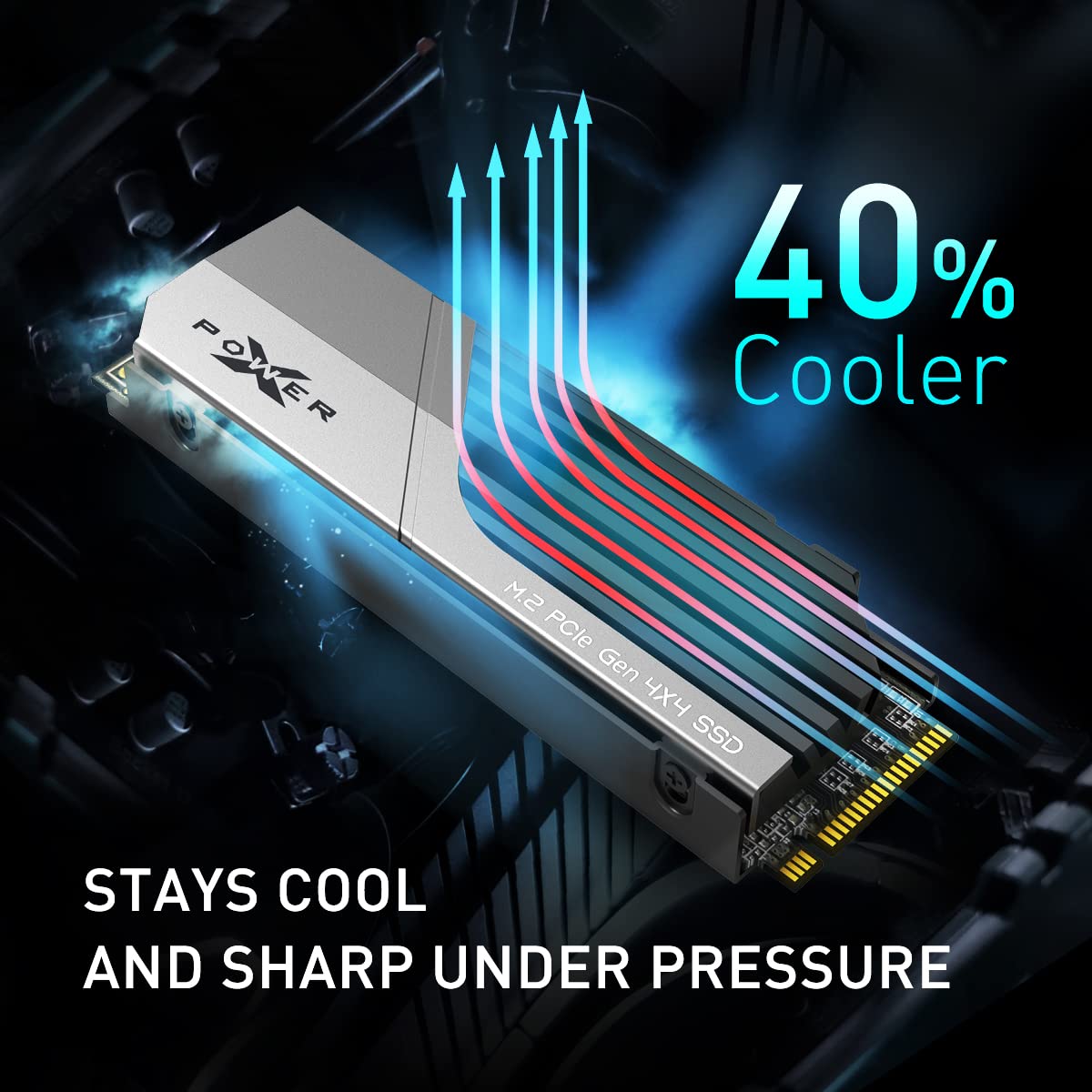 4TB PCIe Gen4 M.2 2280 SSD with PS5 Heatsink H9545
