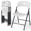 4 Pack Heavy Duty Plastic Folding Chair U2445