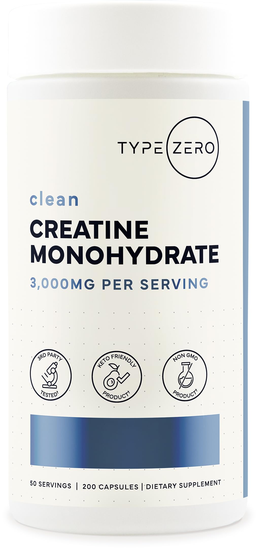 Creatine Monohydrate Capsules 3,000mg 200 Count M350648