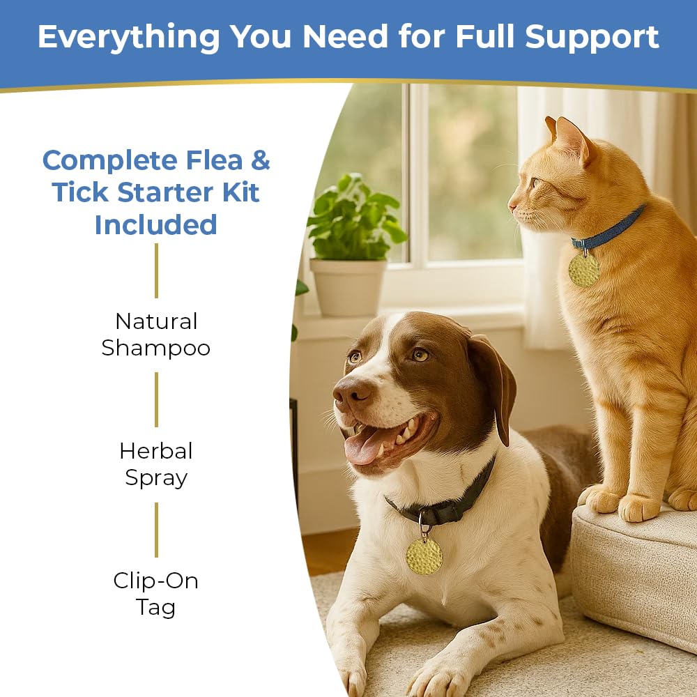 Flea & Tick Tag for Dogs & Cats W7452
