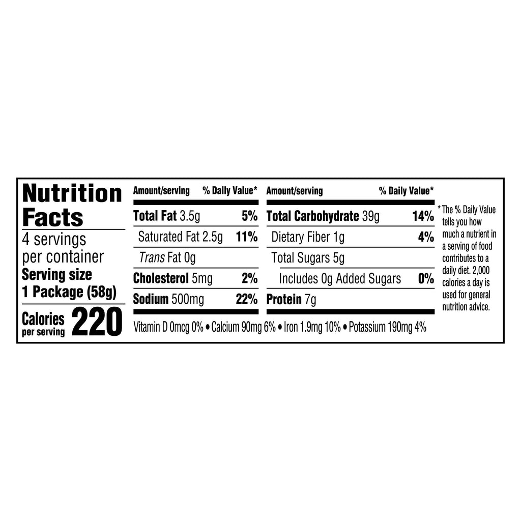 Triple Cheese Mac and Cheese 4 Microwaveable Cups N6888