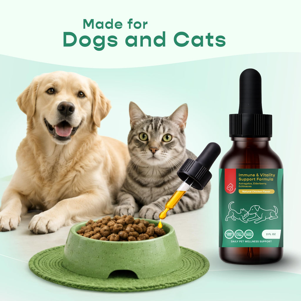 Liquid Immune Support for Dogs & Cats 2 fl oz G696