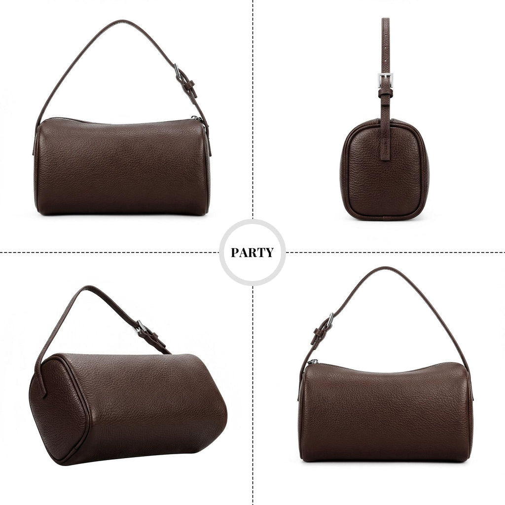 Small Vegan Leather Purse With Adjustable Strap R5633