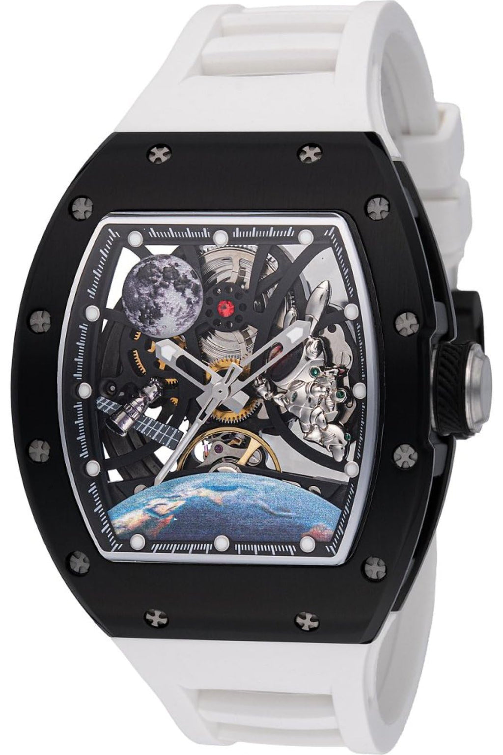 41mm Stainless Steel Black Automatic Watch I66839