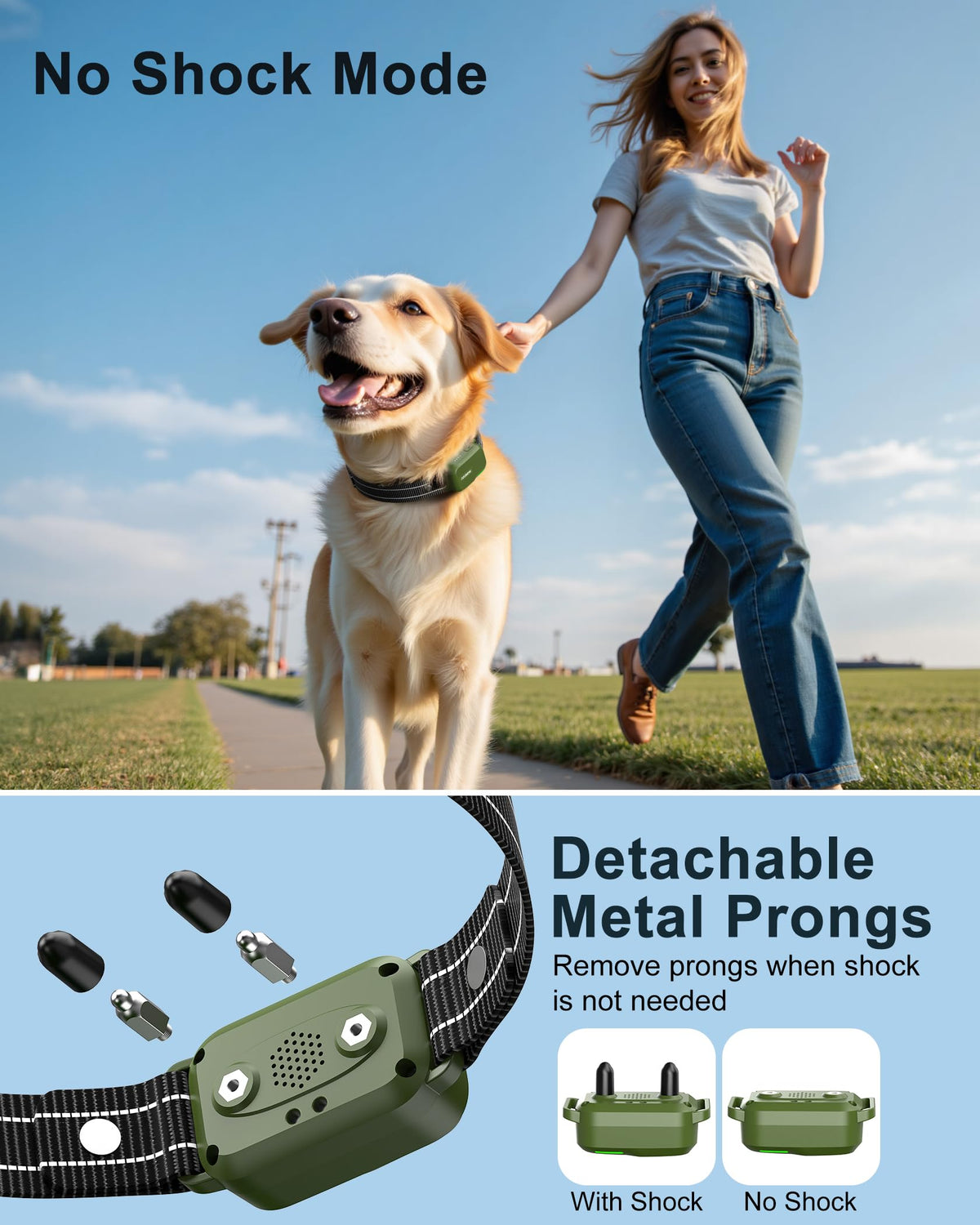 Dog Training Collar with Remote E636