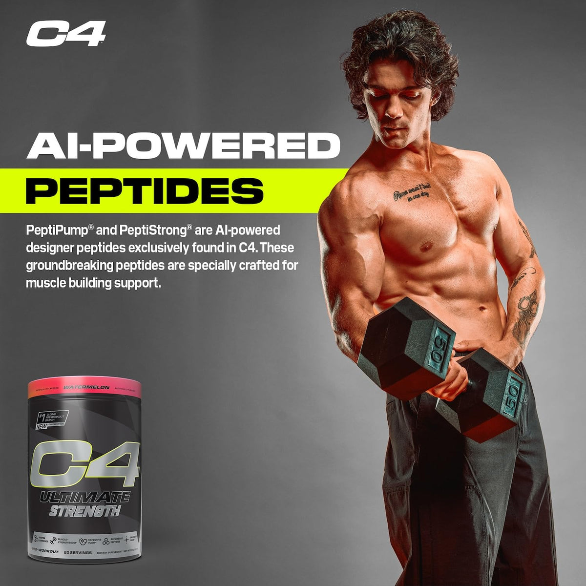 Watermelon Pre Workout Powder 20 Servings G5979