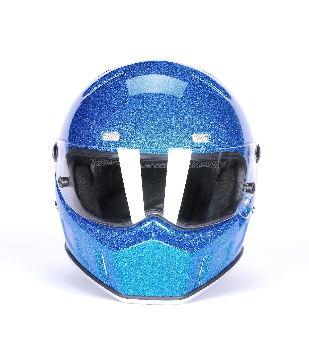DOT Approved Fiberglass Full Face Motorcycle Helmet with Clear Visor N112