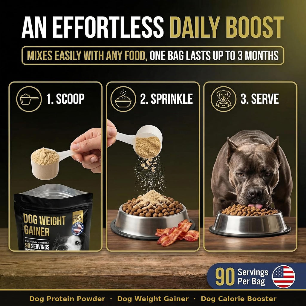 High Calorie Dog Weight Gainer 90 Servings 1.5 lbs V22826
