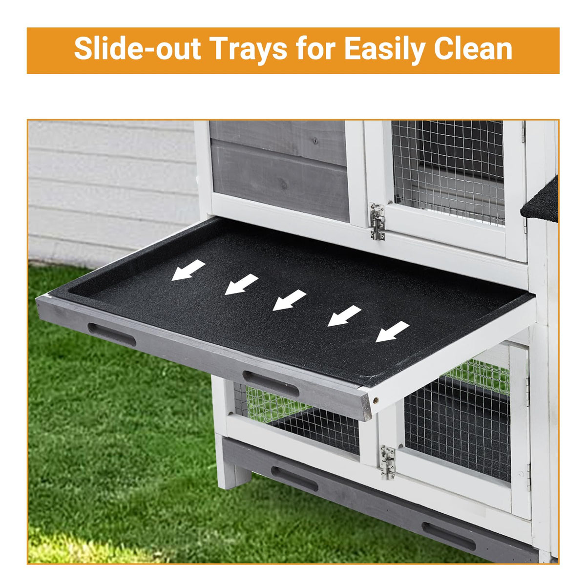 63'' 2-Tier Bunny Hutch S5352