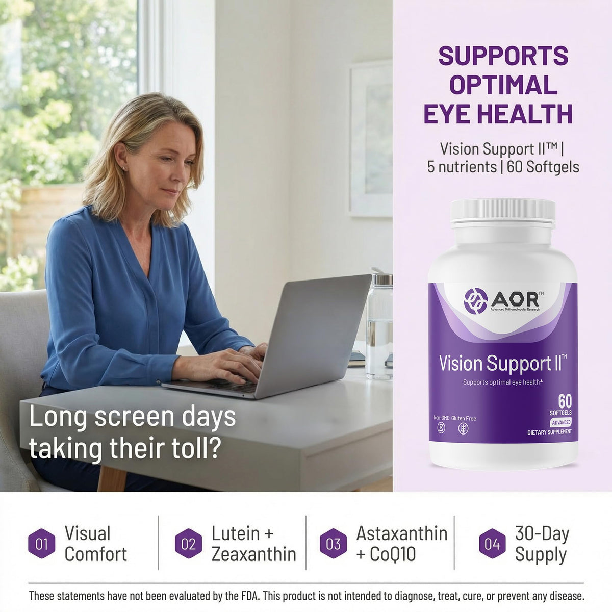 Lutein & Zeaxanthin 60 Softgels G45465