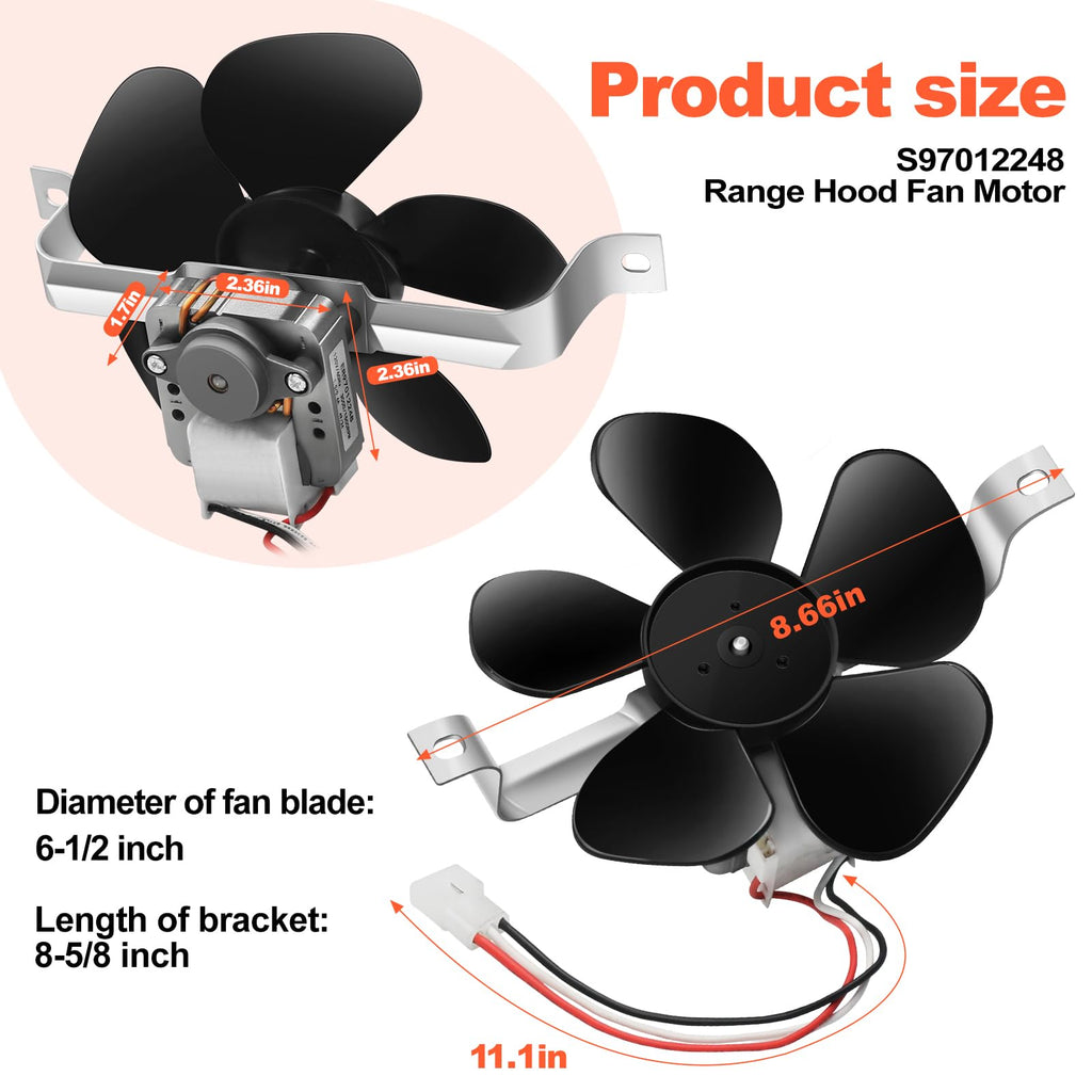 Range Hood Fan Motor X6574