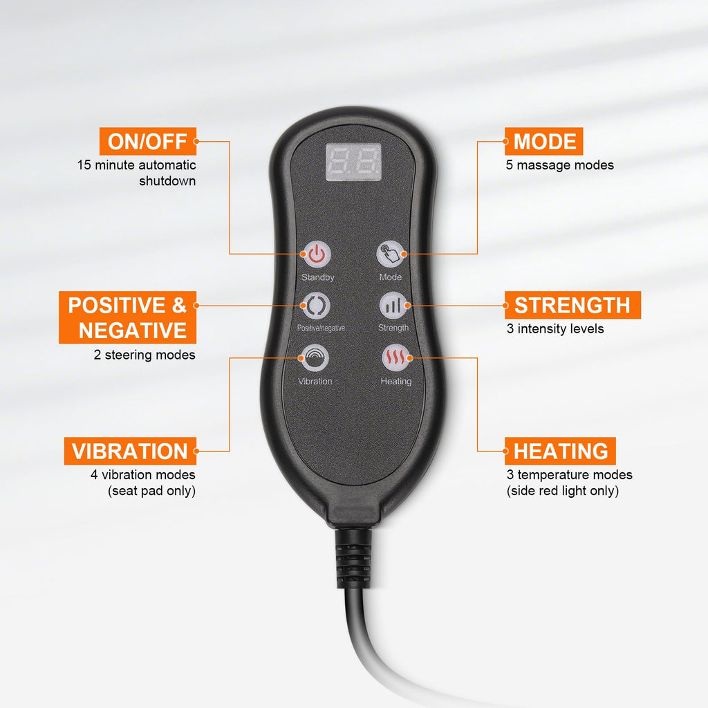 Shiatsu Neck Back Massager with Foot Massager Y171437