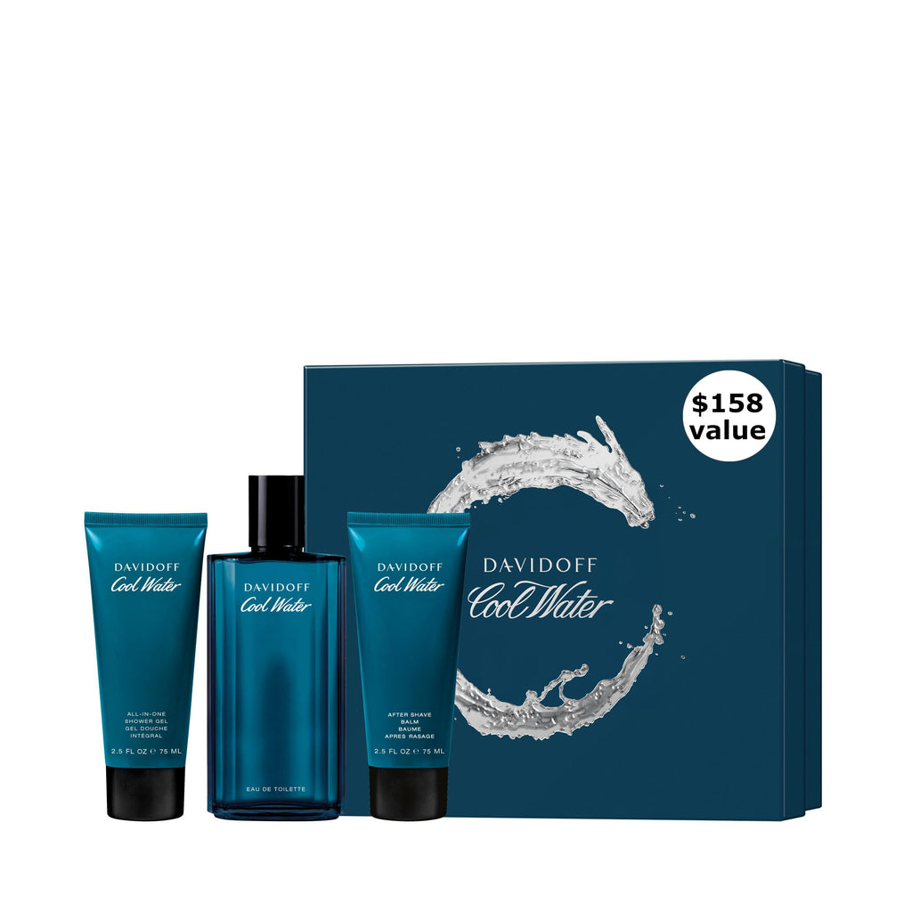 Eau de Toilette 3-Piece Set 4.2 oz EDT 2.5 oz Shower Gel 2.5 oz After Shave Balm M1385