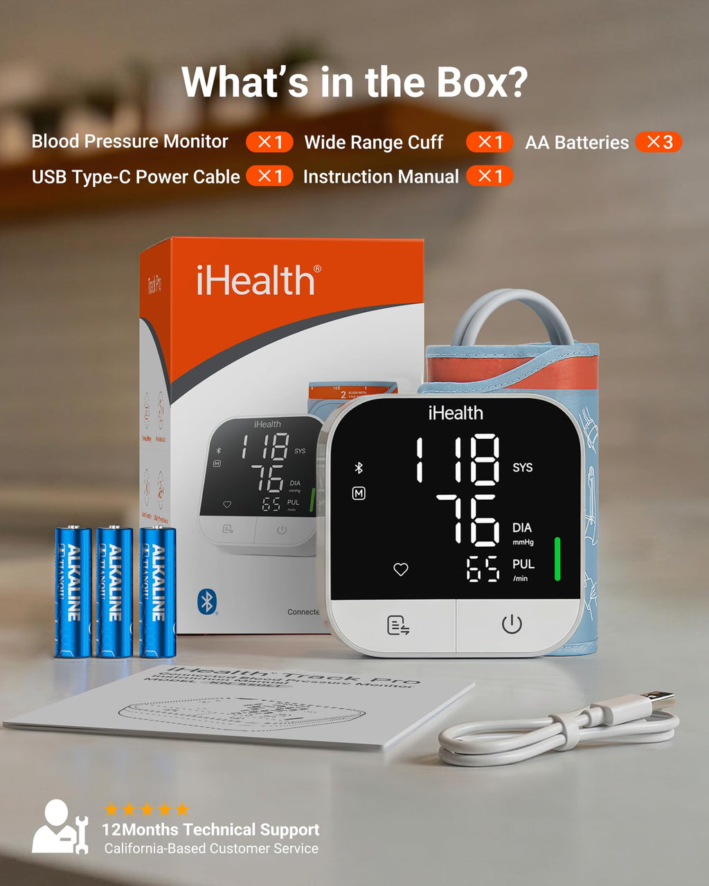 Upper Arm Blood Pressure Monitor D7200
