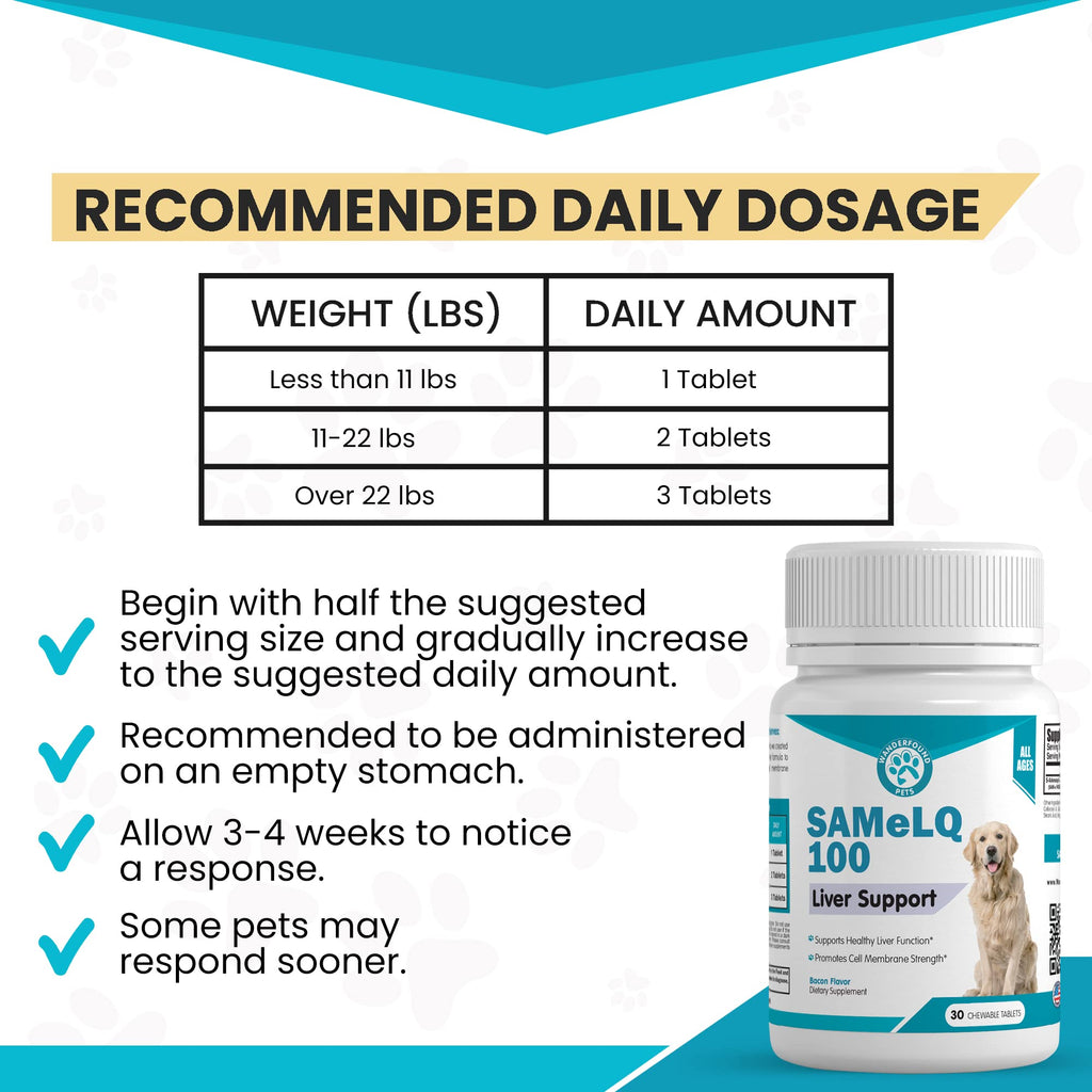 Milk Thistle & SAMe100 for Dogs H824