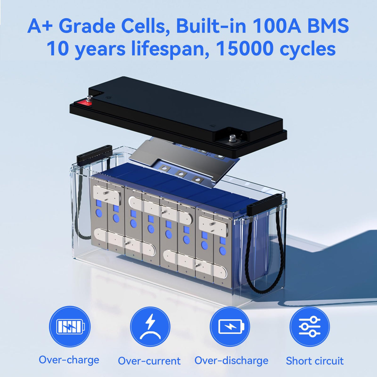 24V 100Ah LiFePO4 Battery N4491