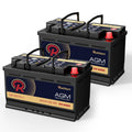 12V 80AH H7 Group 94R AGM Car Battery I77298