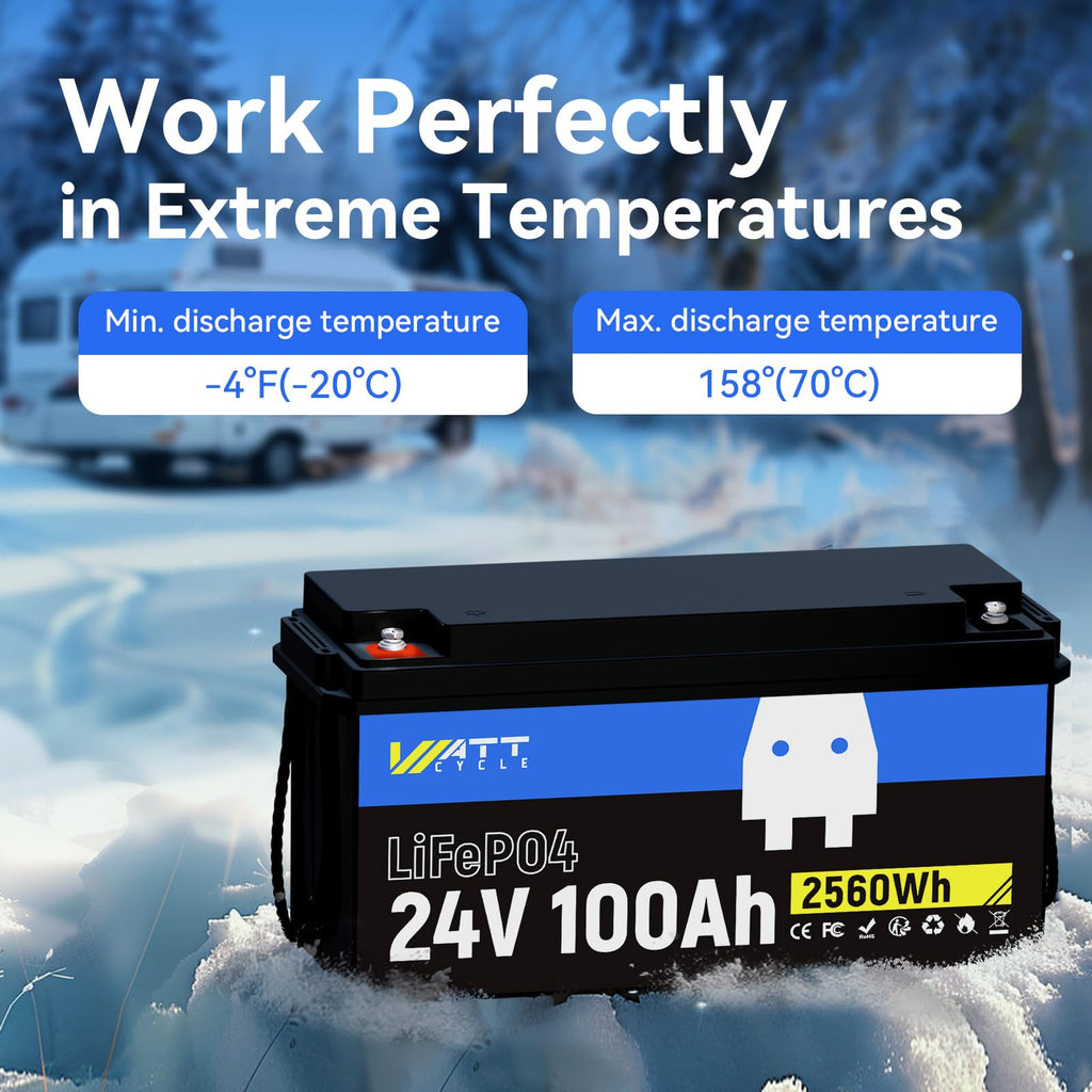 24V 100Ah LiFePO4 Battery N4491