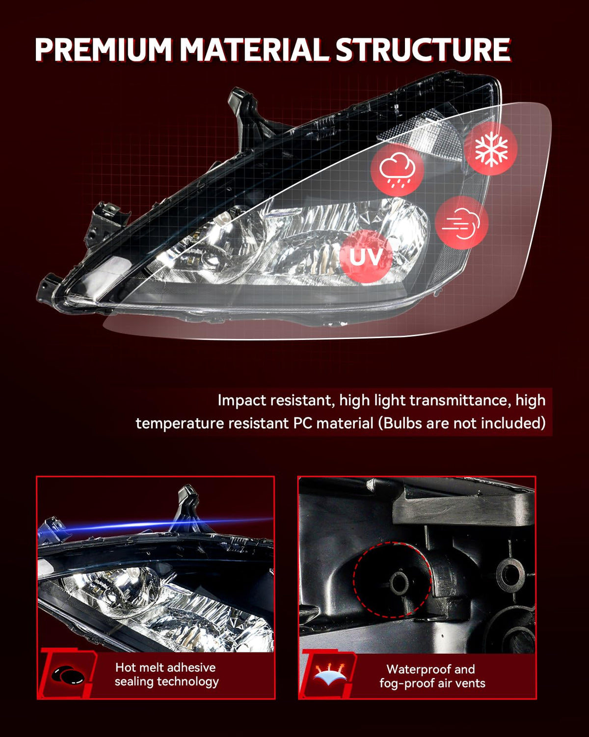 Headlights Assembly O196